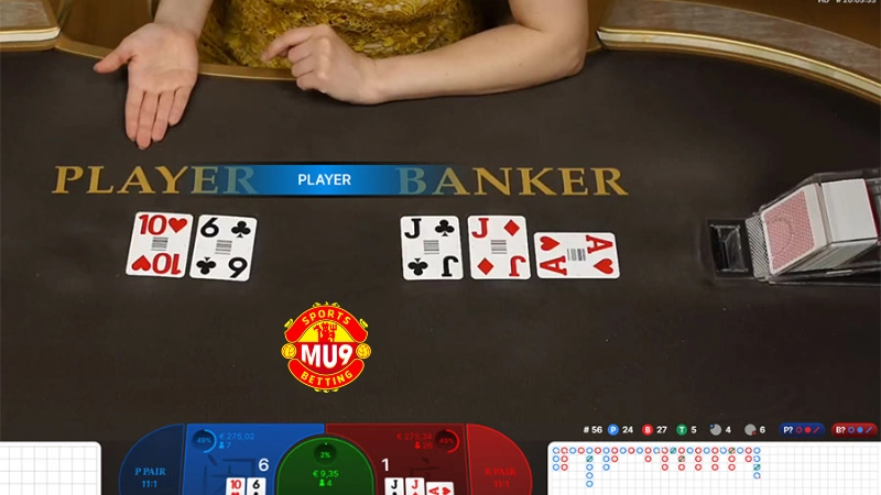 Chiến thuật chơi Baccarat live để tăng cơ hội thắng